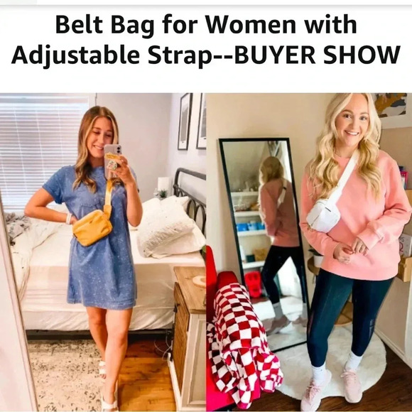 ZORFIN WOMENS BELT/CROSSBODY BAG IN BLUE - Picture 9 of 16